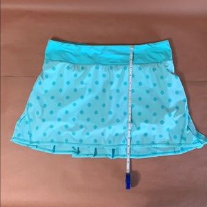 Lululemon skort, Size 8, Teal, gently used